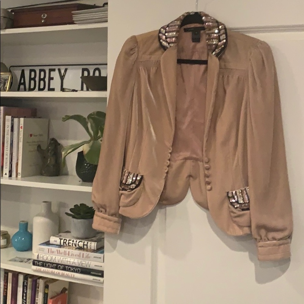 Marc Jacobs Velvet and Sequin Blazer